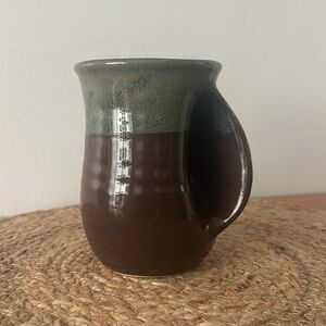 Hand warmer Mug Right handed Mocha